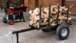Brennholz-Transportwagen passend zum Holzspalter selber bauen